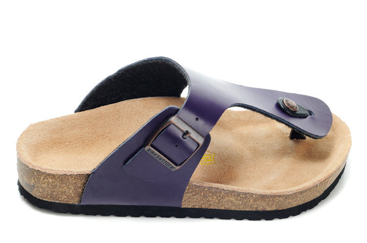 BIRKENSTOCK Gizeh Birko-Flor® Patent Plum Purple