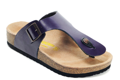 BIRKENSTOCK Gizeh Birko-Flor® Patent Plum Purple