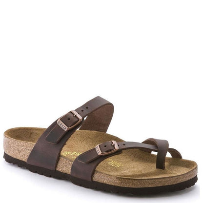 Birkenstock Women's Mayari Oiled Leather in Habana Sandals
