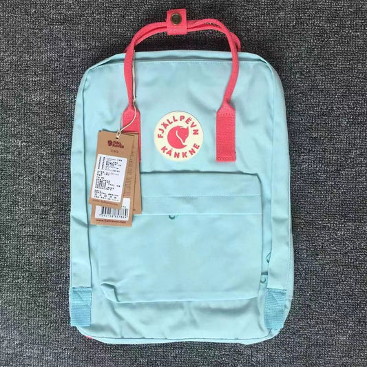 Fjallraven Kanken Classic Sky Blue with Peach Stripe