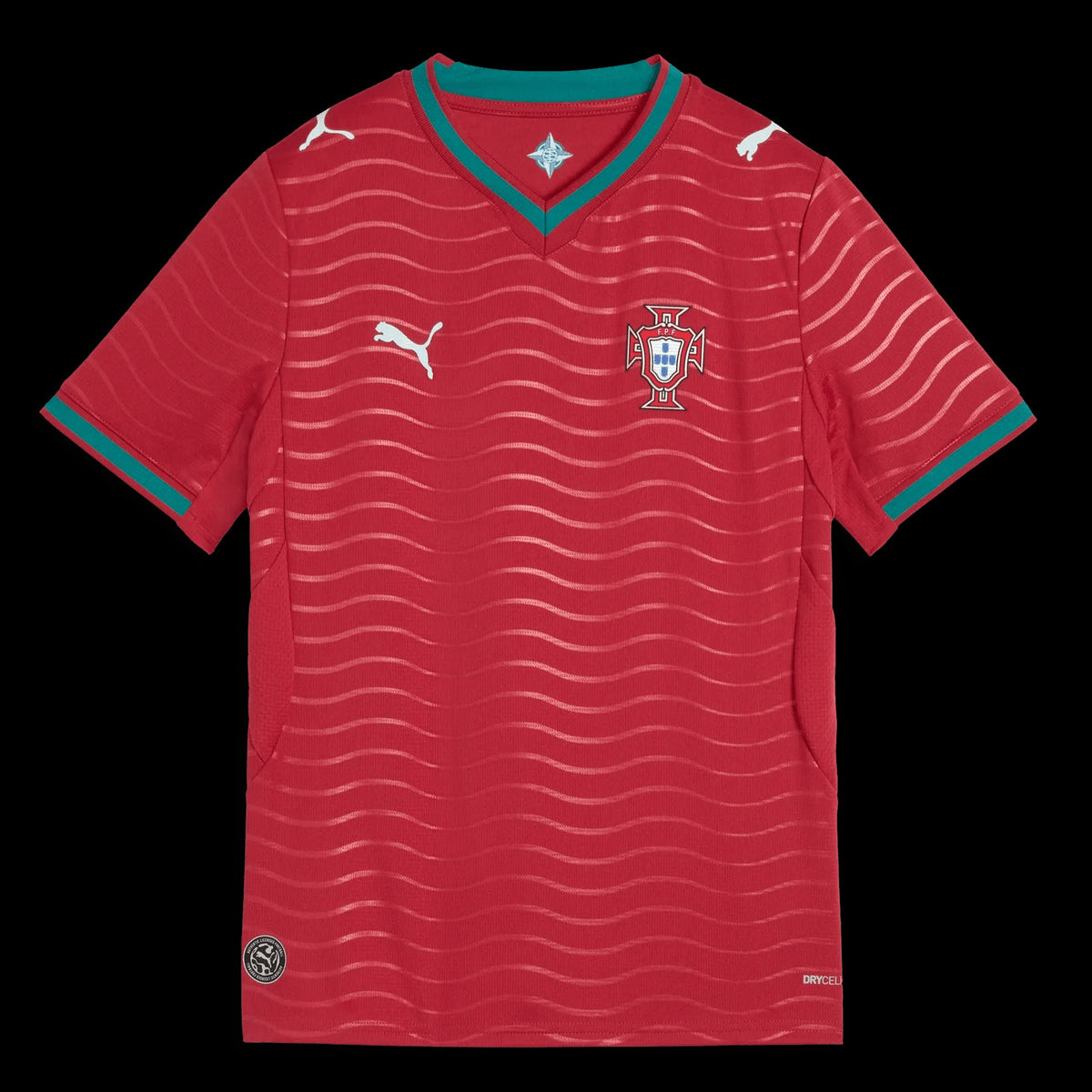 Puma 2026 Portugal Youth Stadium Home Soccer Jersey