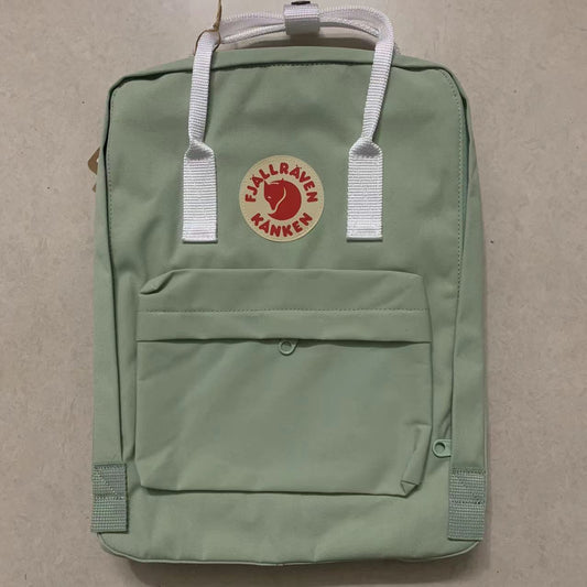 Fjallraven Kanken Classic Mint Green with White Stripe