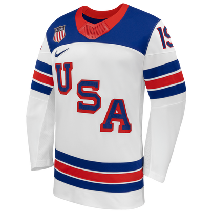 Matthew Tkachuk Nike US Hockey 2026 Away Replica Jersey - White