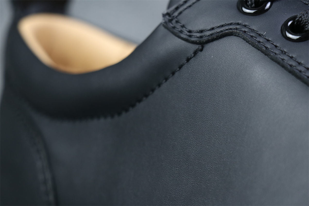 CL Louis Junior Low-Top Sneaker “Black Calfskin”