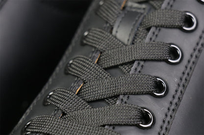 CL Louis Junior Low-Top Sneaker “Black Calfskin”
