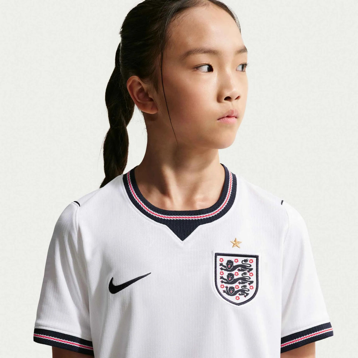 Nike 2026 England Youth Stadium Home Soccer Jersey