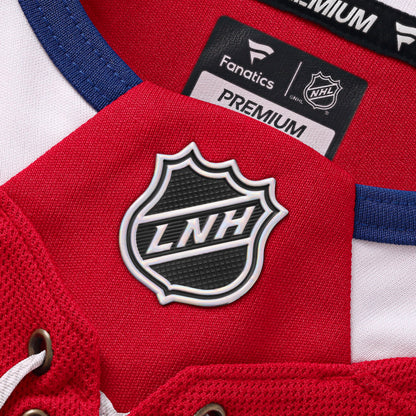 Montreal Canadiens Fanatics Home Premium Custom Jersey - Red