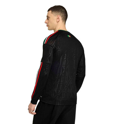 adidas 2026 Mexico Men's Stadium Third Long-Sleeve Soccer Jersey