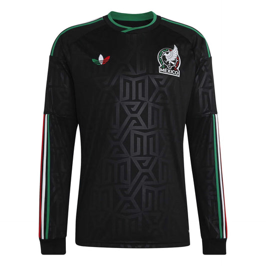 adidas 2026 Mexico Men's Stadium Third Long-Sleeve Soccer Jersey