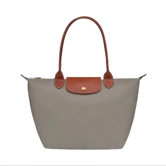 Longchamp - Large Le Pliage Tote, Pigeon Gray