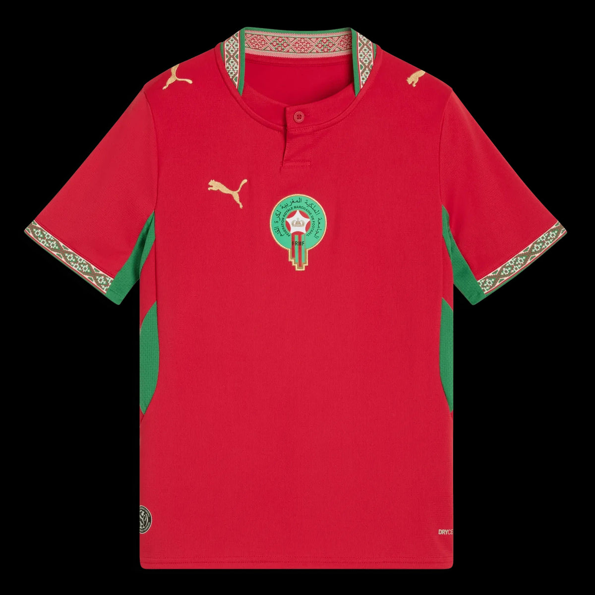 Puma 2026 Morocco Youth Stadium Home Soccer Jersey