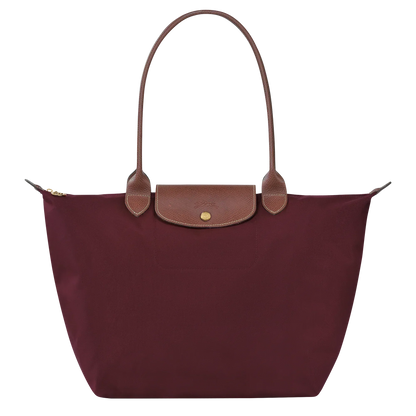 Longchamp - Small Le Pliage Tote, Burgundy