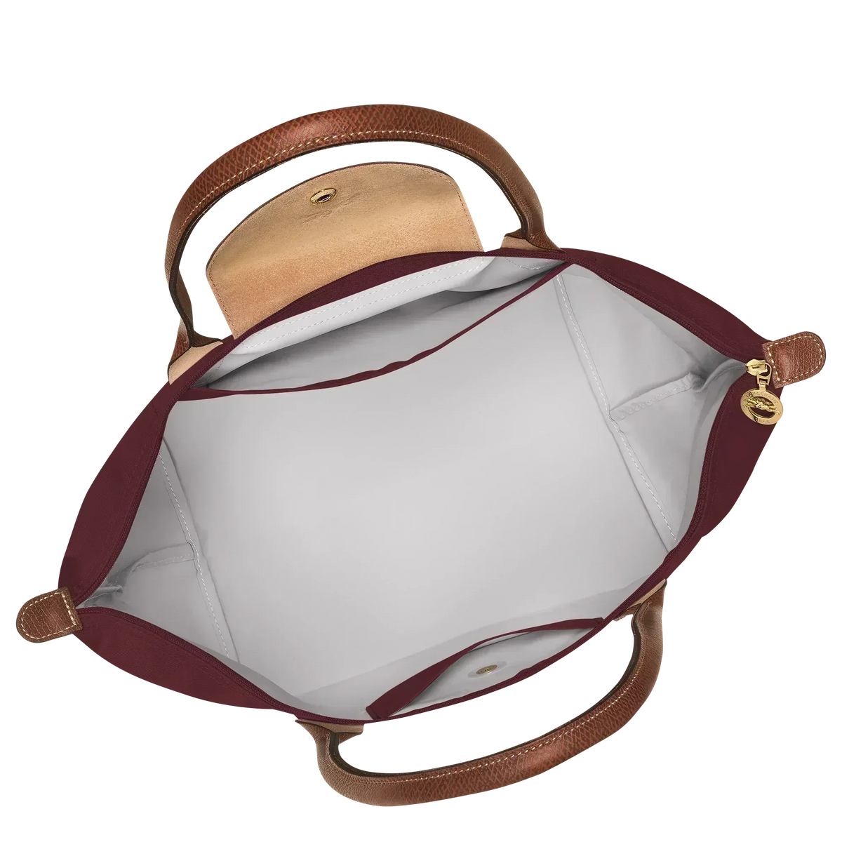 Longchamp - Small Le Pliage Tote, Burgundy