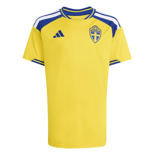 adidas 2026 Sweden Youth Stadium Home Soccer Jersey
