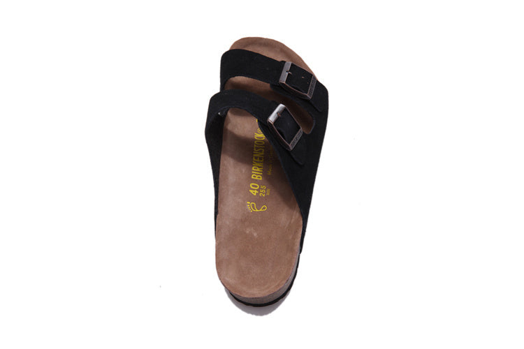 Birkenstock Arizona (Black Suede)