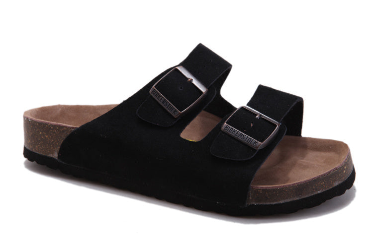 Birkenstock Arizona (Black Suede)
