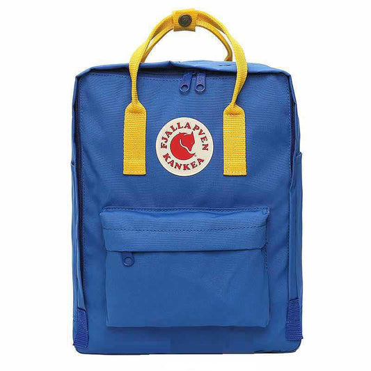 Fjallraven Kanken Classic Royal Blue with Yellow Stripe