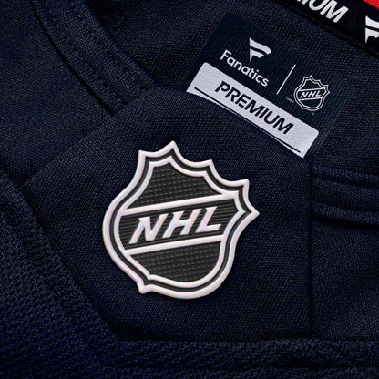 Philipp Grubauer Seattle Kraken Fanatics Home Premium Jersey - Deep Sea Blue