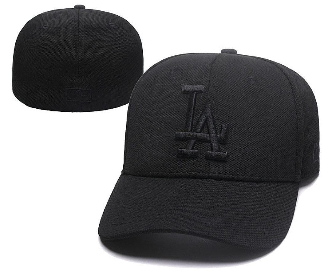 Unisex Stretch Curved Brim Baseball Cap, Embroidered Closed Back Sports Hat