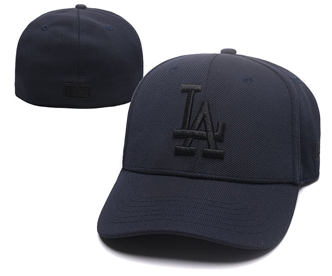 Unisex Stretch Curved Brim Baseball Cap, Embroidered Closed Back Sports Hat