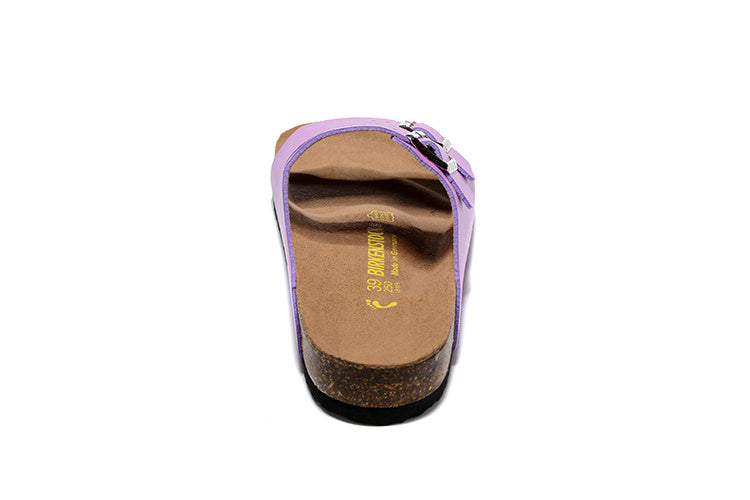 Birkenstock Arizona (Purple, Birko-Flor / Leather)