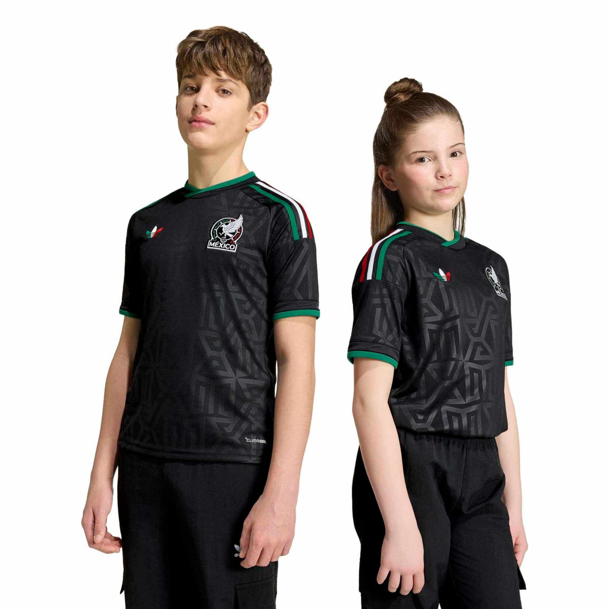 adidas 2026 Mexico Youth Stadium Third Soccer Jersey