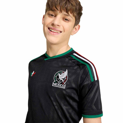adidas 2026 Mexico Youth Stadium Third Soccer Jersey