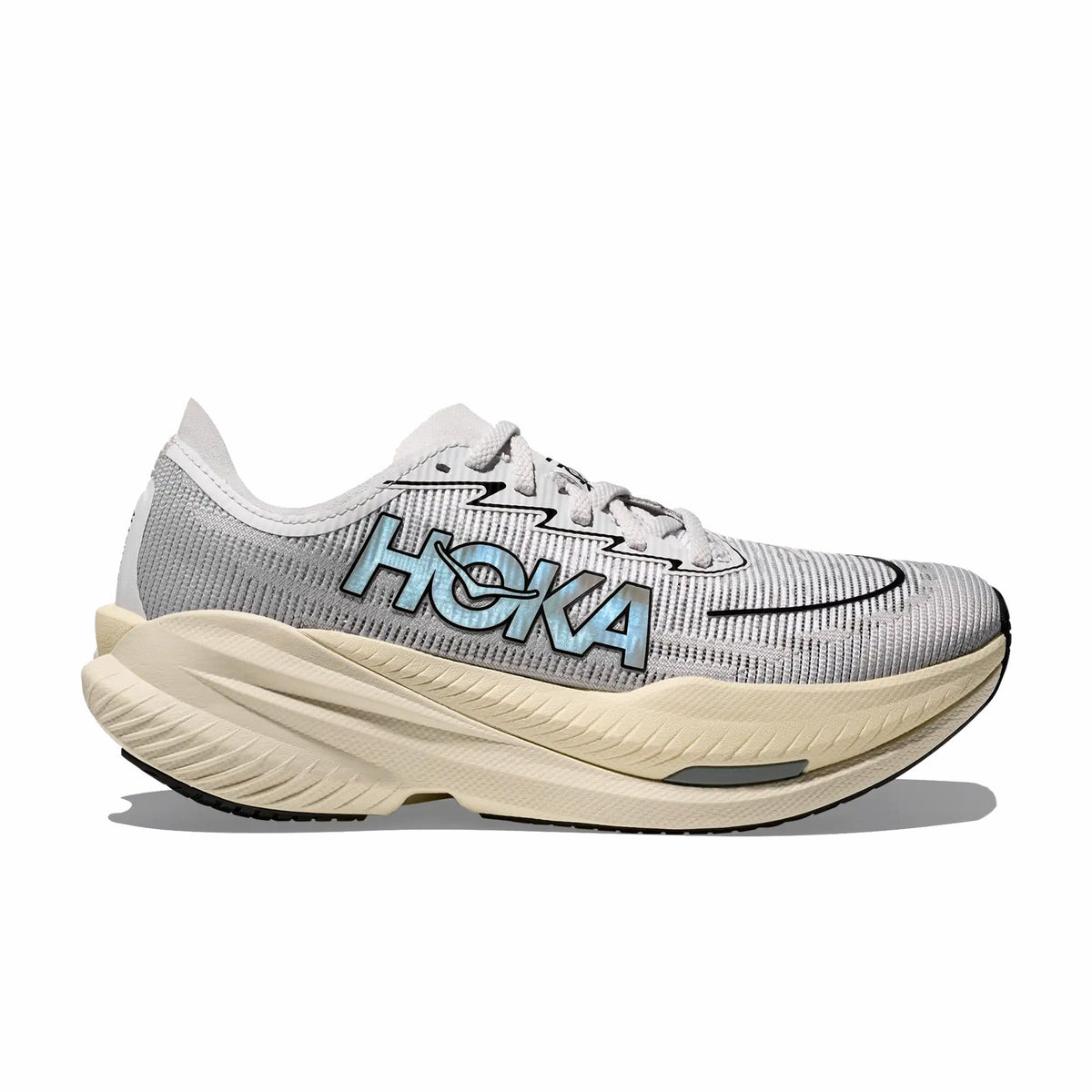 Hoka Unisex Mach X2 (White/Cosmic Grey) Shoe
