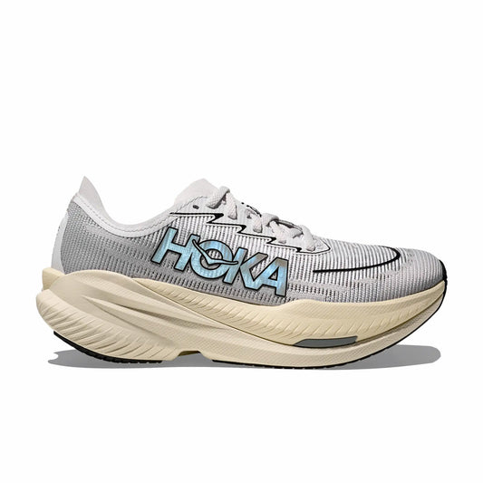 Hoka Unisex Mach X2 (White/Cosmic Grey) Shoe