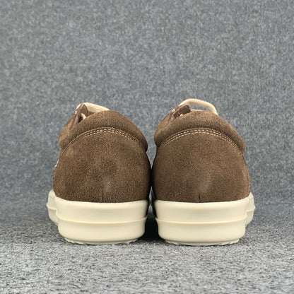 Rick Owens EDFU Vintage Low Suede Dust 'Grey Milk White'
