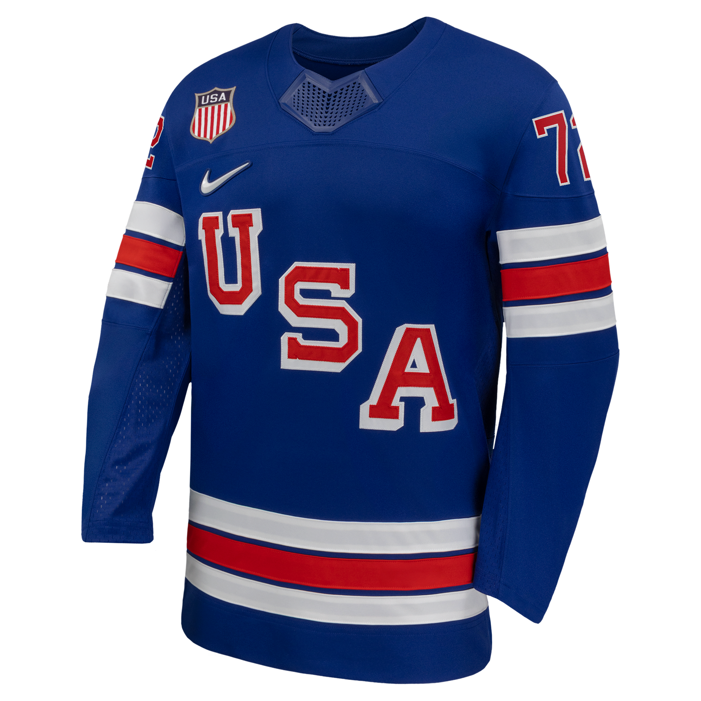 Tage Thompson US Hockey Nike 2026 Home Replica Jersey - Royal