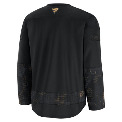 Tampa Bay Lightning Fanatics 2024 Military Appreciation Practice Jersey - Black