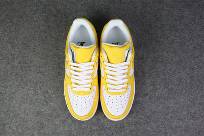 (Custom) Air Force 1 Low 'White Yellow
