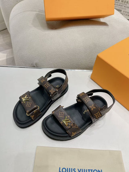 LV Sunset Comfort Flat Sandal