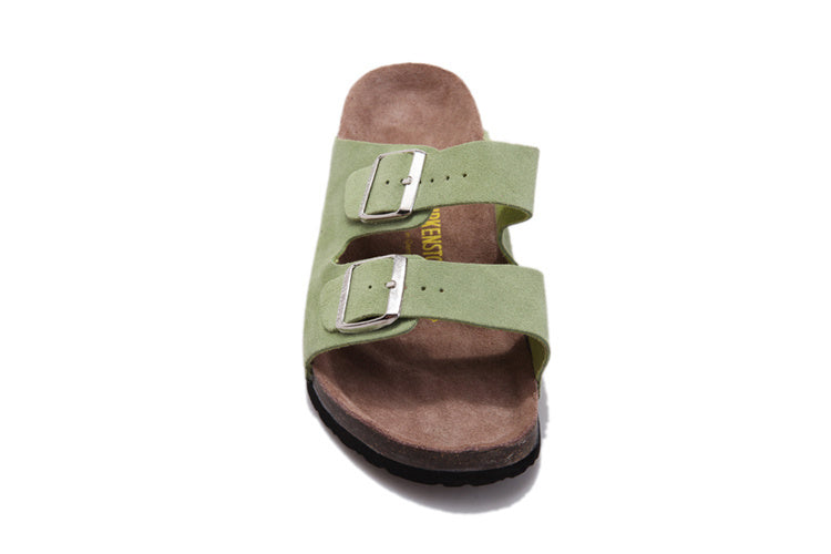 Birkenstock Arizona (Sage Green / Light Green Suede)