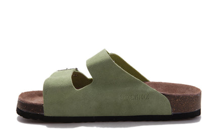 Birkenstock Arizona (Sage Green / Light Green Suede)