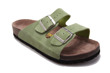 Birkenstock Arizona (Sage Green / Light Green Suede)