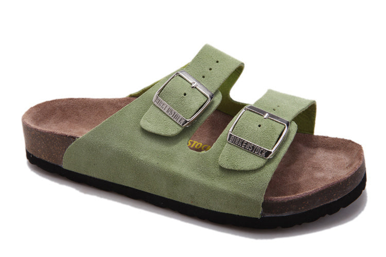 Birkenstock Arizona (Sage Green / Light Green Suede)