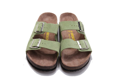 Birkenstock Arizona (Sage Green / Light Green Suede)