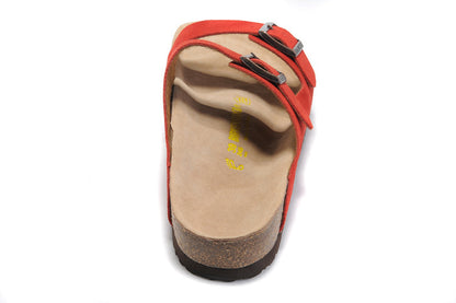 Birkenstock Arizona (Red Suede)
