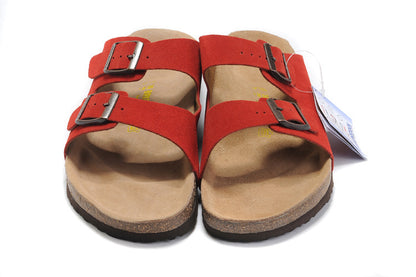 Birkenstock Arizona (Red Suede)