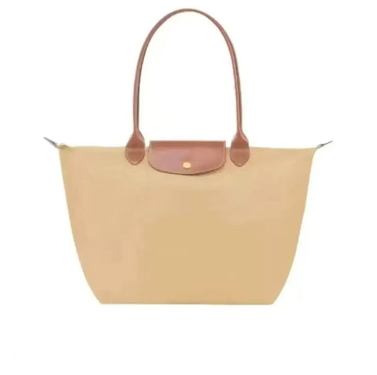 Longchamp - Large Le Pliage Tote, Khaki