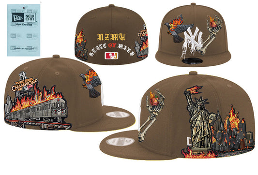 New Era x Jon Stan New York Yankees Angels Embroidery patch 59Fifty Hat