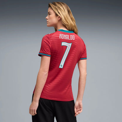 Puma 2026 Portugal Women's Stadium Home Ronaldo #7 Soccer Jersey