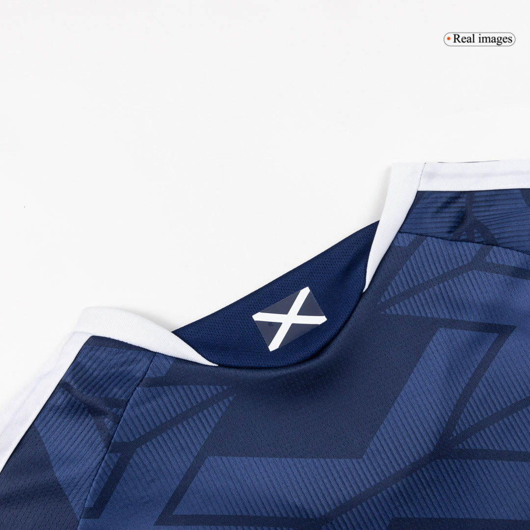 Scotland Home Soccer Jersey World Cup 2026 Navy