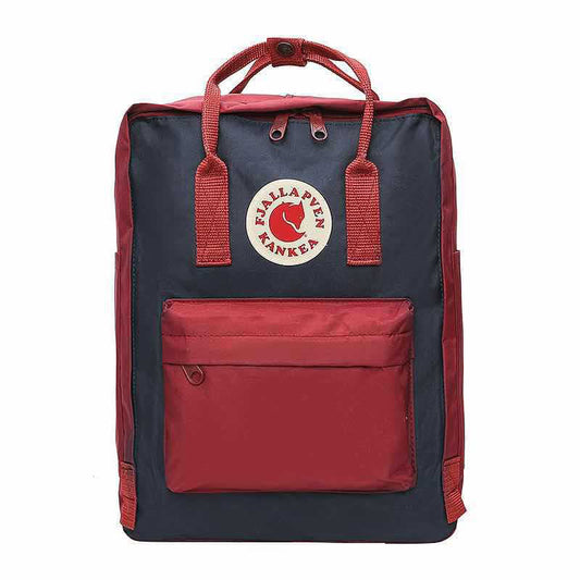 Fjallraven Kanken Laptop 17 Burgundy with Blue
