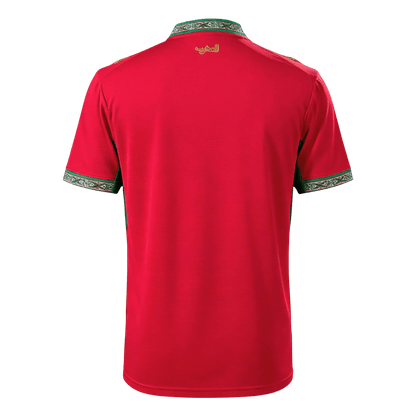 Morocco Home Soccer Jersey World Cup 2026 Red