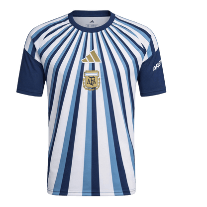 Argentina Pre-Match World Cup 2026 Navy Soccer Jerseys