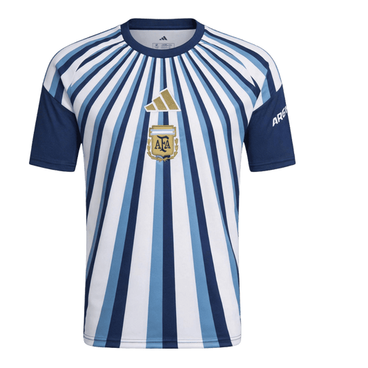Argentina Pre-Match World Cup 2026 Navy Soccer Jerseys