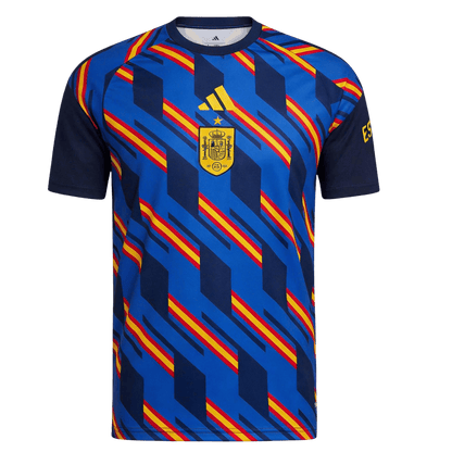 Spain Pre-Match Soccer Jersey World Cup 2026 Navy